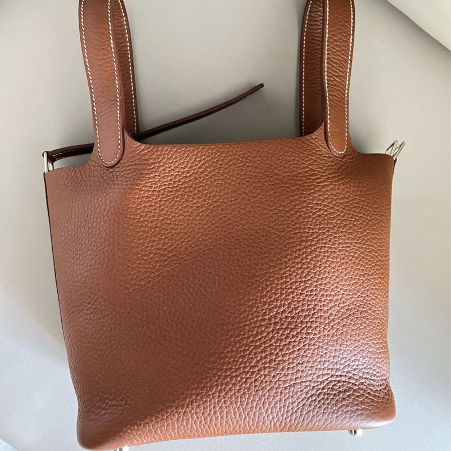 Hermes Picotin 金棕銀釦18-5