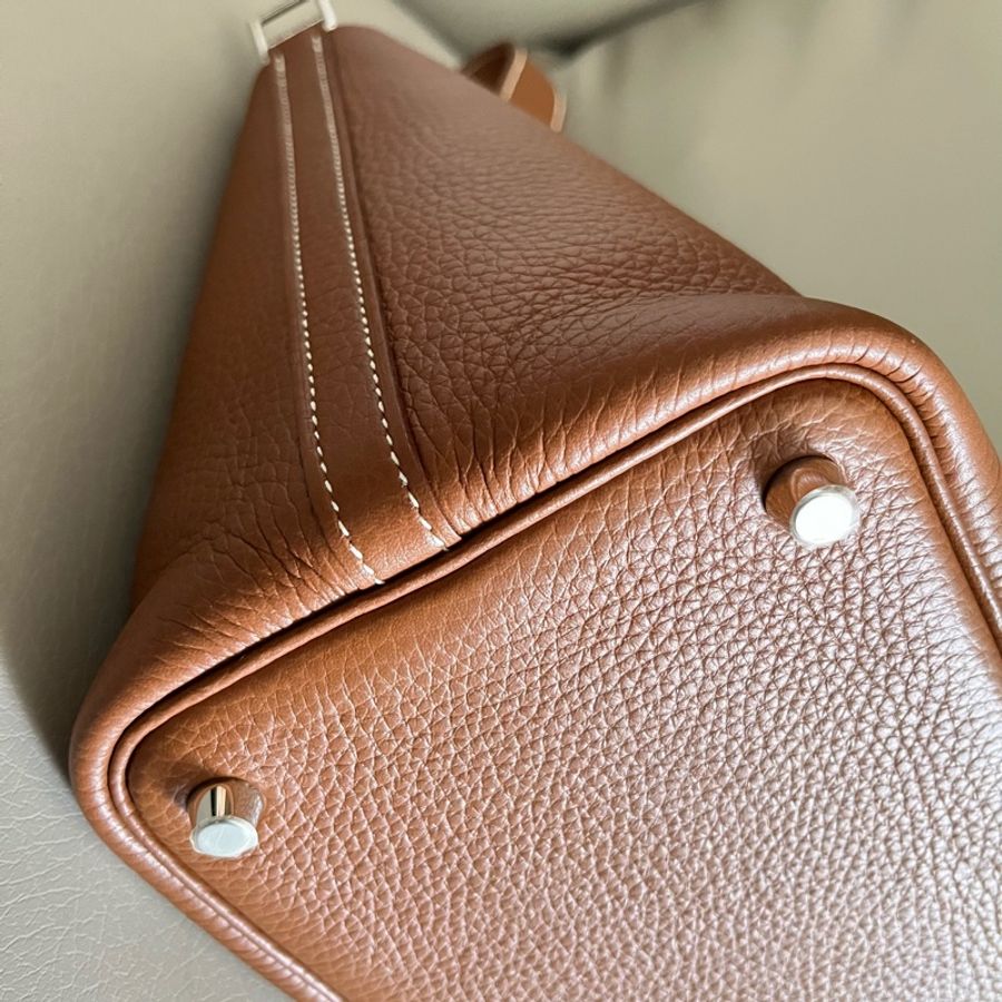 Hermes Picotin 金棕銀釦18-11