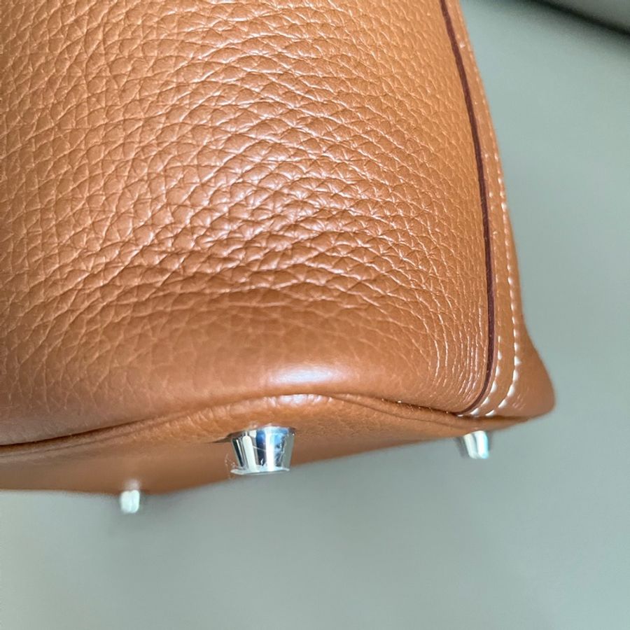 Hermes Picotin 金棕銀釦18-15