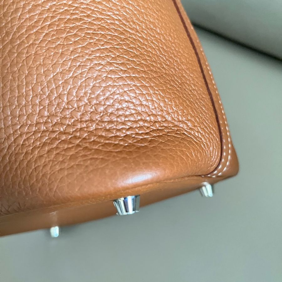 Hermes Picotin 金棕銀釦18-17