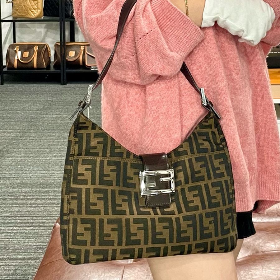 Fendi 老花腋下包/肩背包-1