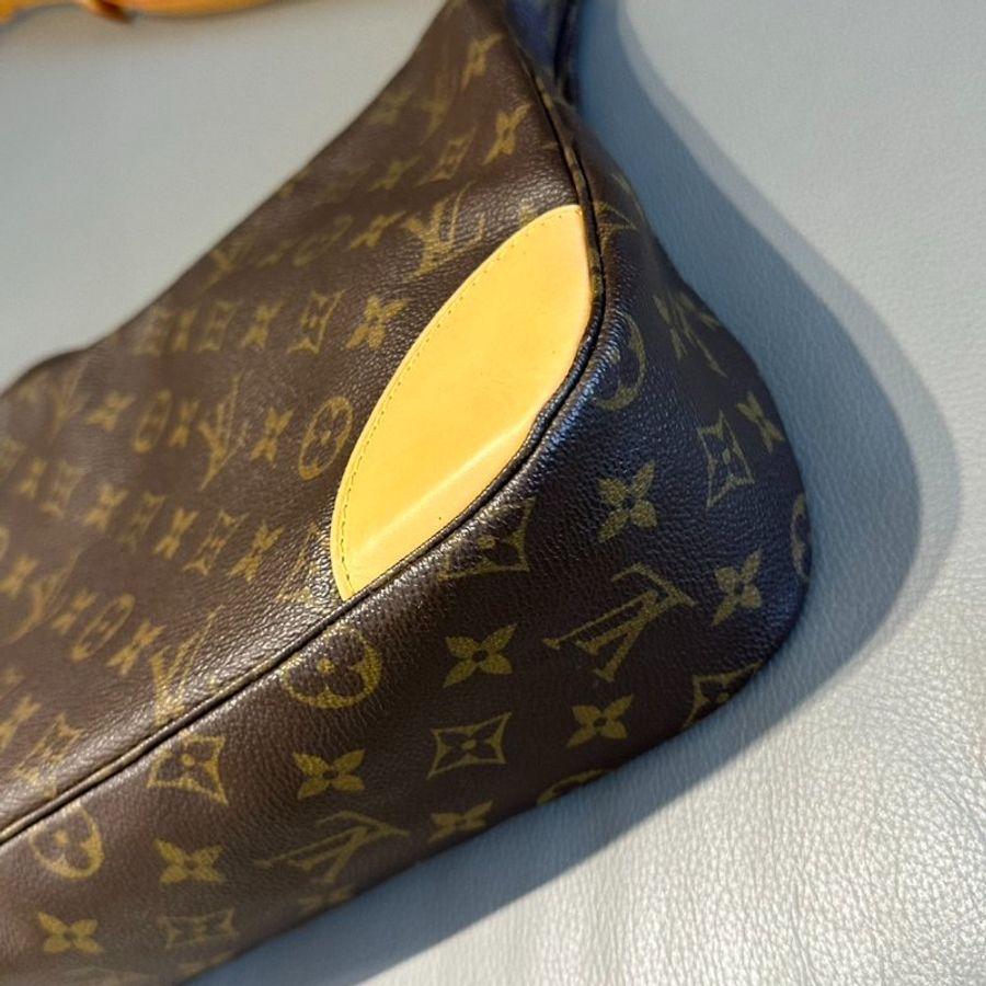全網最低❤️LV❤️經典老花牛角包~包況良好-11