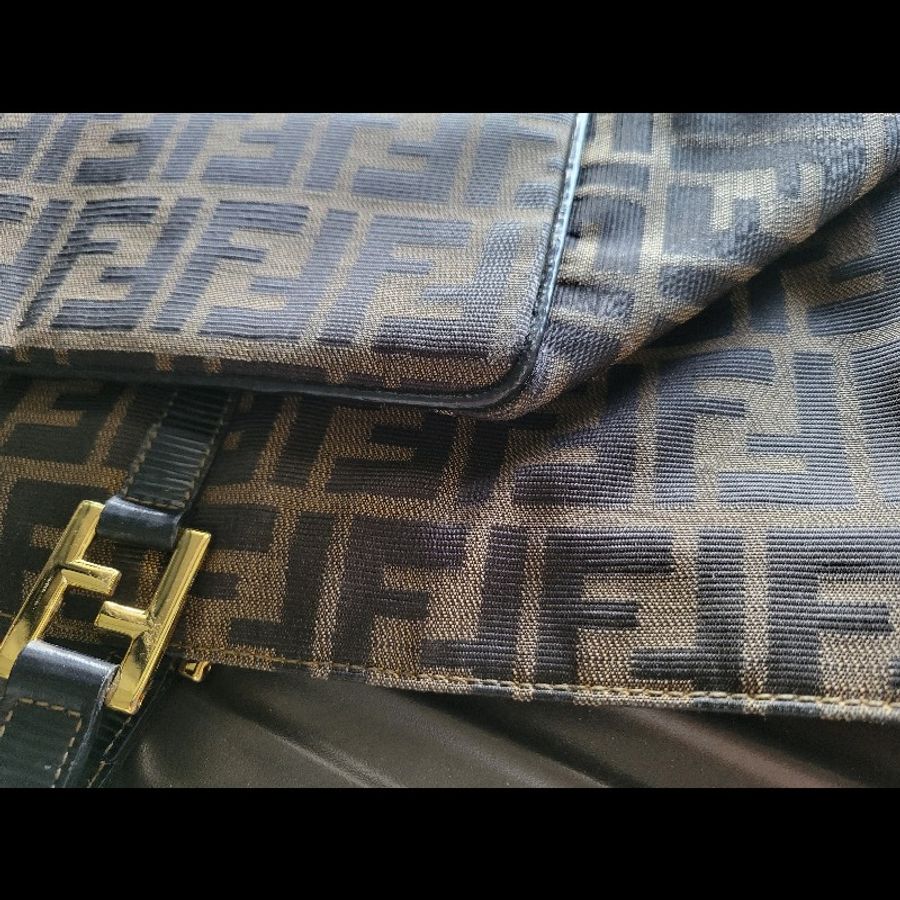 〔降價出清〕Fendi 老花 手提包 極新-8