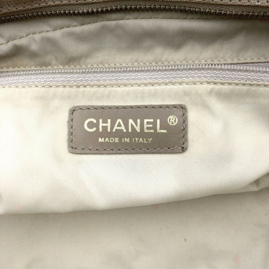 CHANEL 香奈兒雙C菱格紋緹花布手提包,冰格包,法棍包,波士頓包,保齡球包,二手真品,正品,現貨【已售出】-12