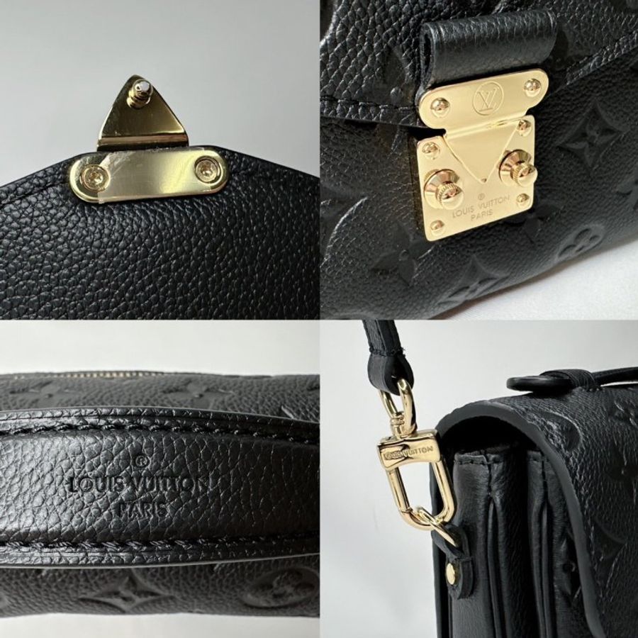 LV POCHETTE MÉTIS黑壓紋郵差包-9