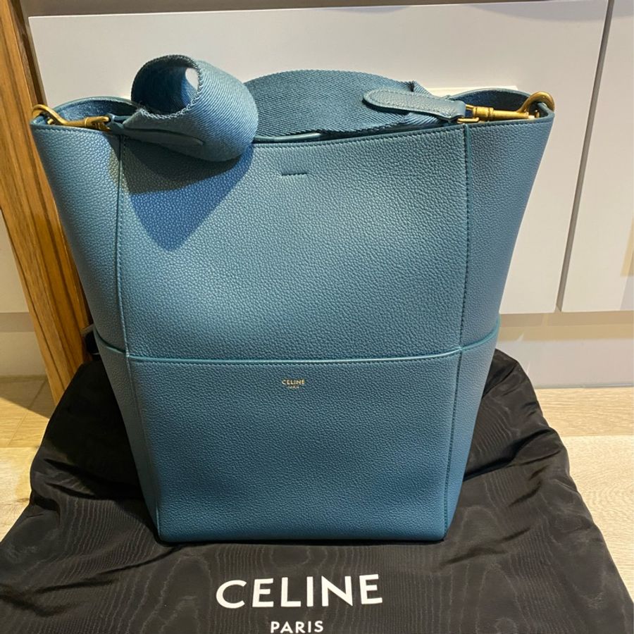 Celine sangle 托特包 誠可議價-7