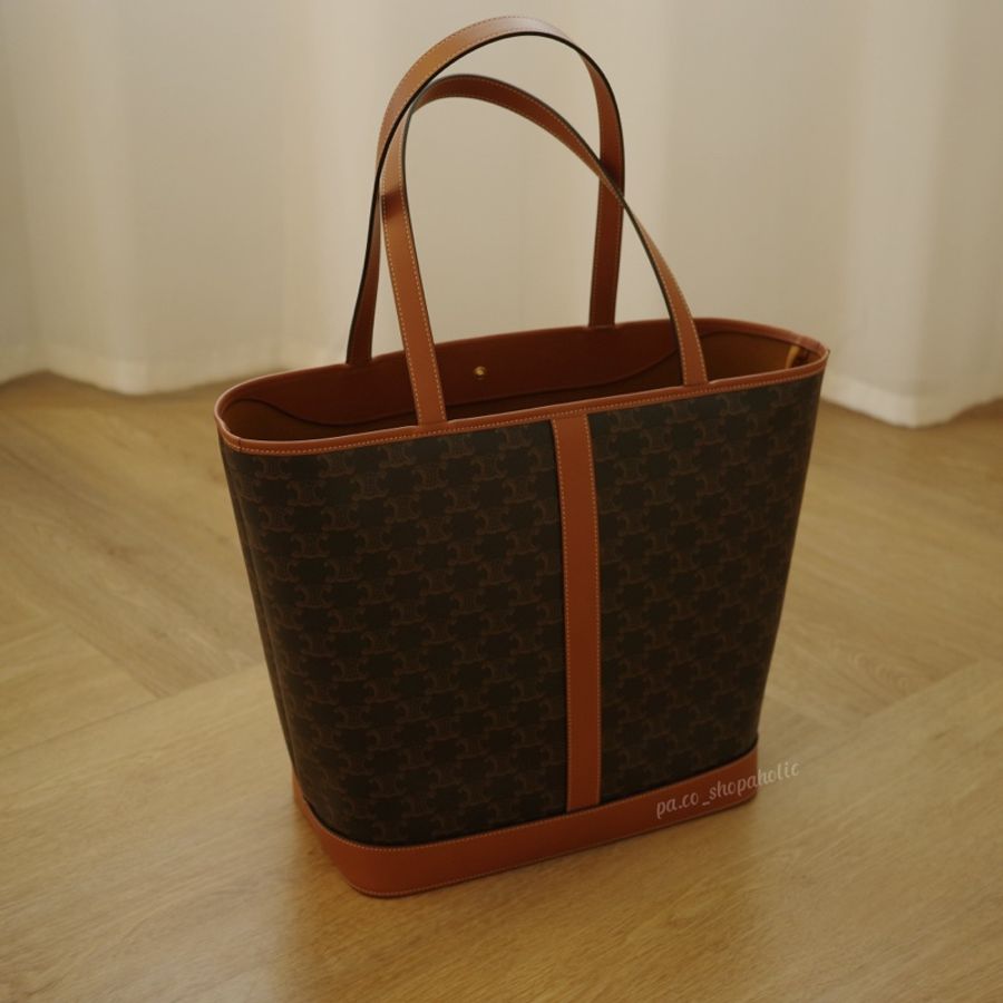 Celine 中款老花托特包 Medium Cabas 水桶托特-1