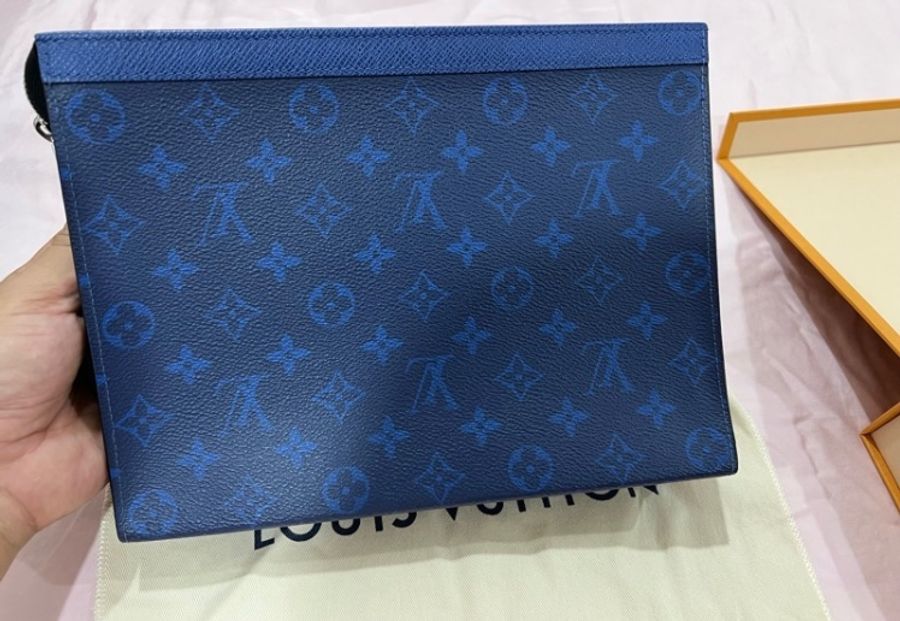 LV 99成新LOUIS VUITTON Pochette Voyage MM 手拿包-5