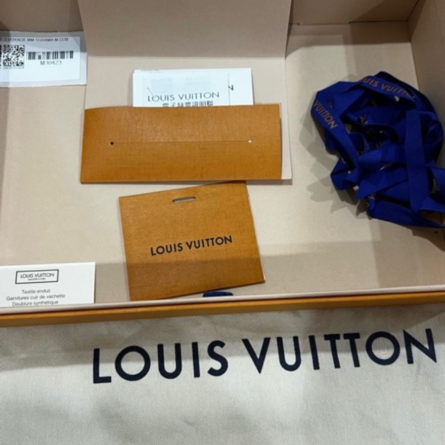 LV 99成新LOUIS VUITTON Pochette Voyage MM 手拿包-10