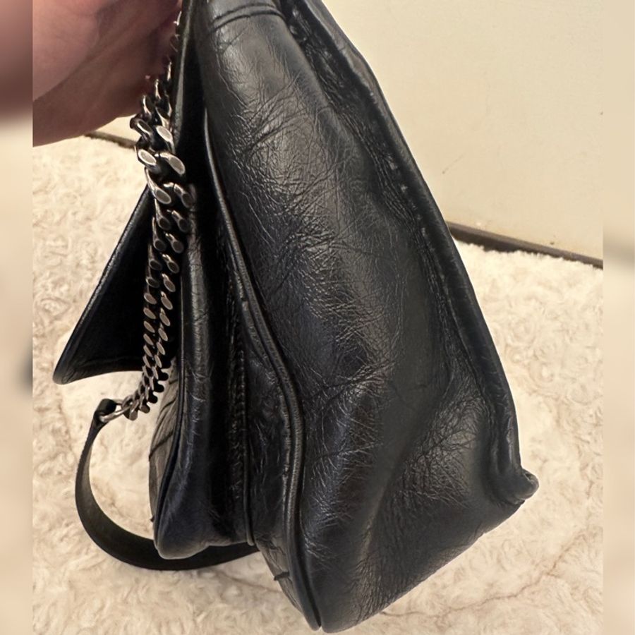 YSL Niki 黑銀 中號 medium-21