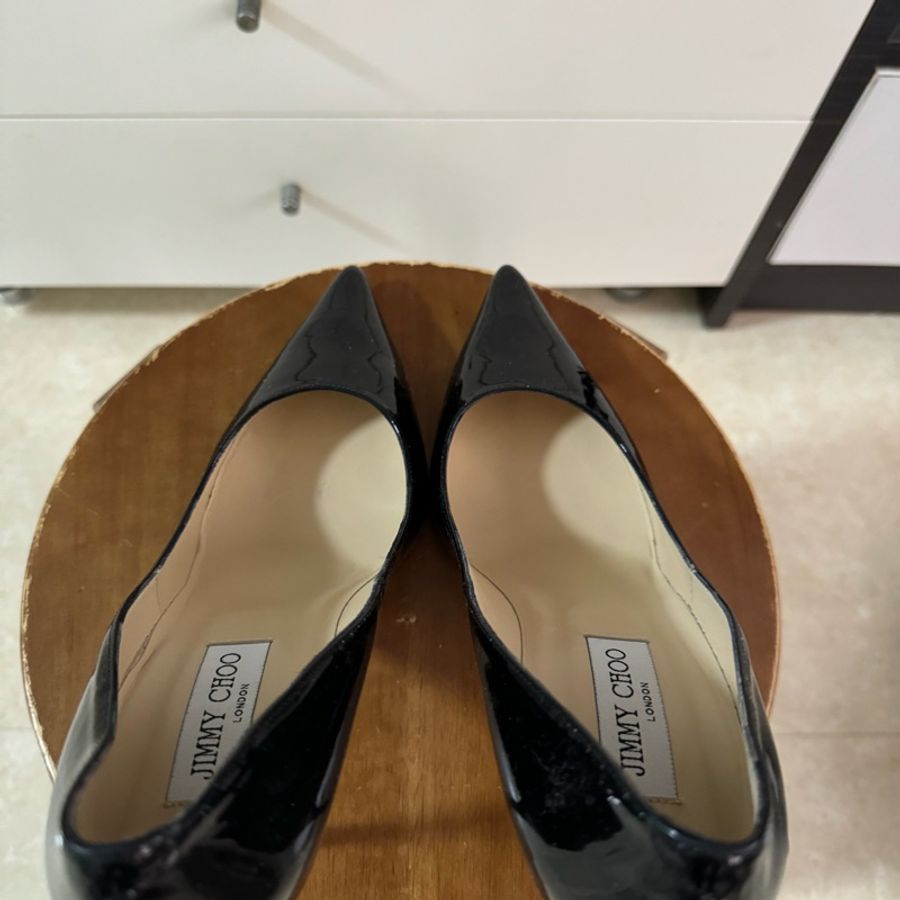 Jimmy Choo Abel Patent Leather Pumps-4
