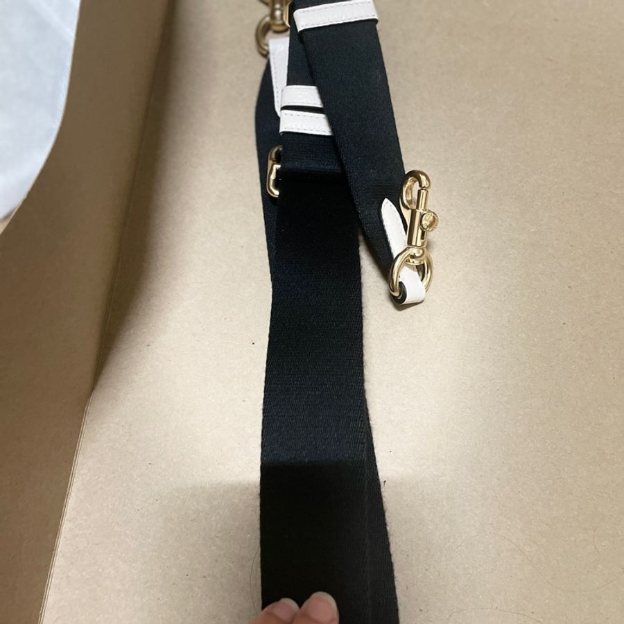 藍色Coach Dempsey Tote 40 In Signature Jacquard With Patch-16