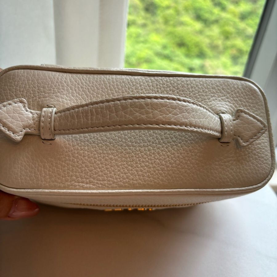 Prada白色皮革手袋-4