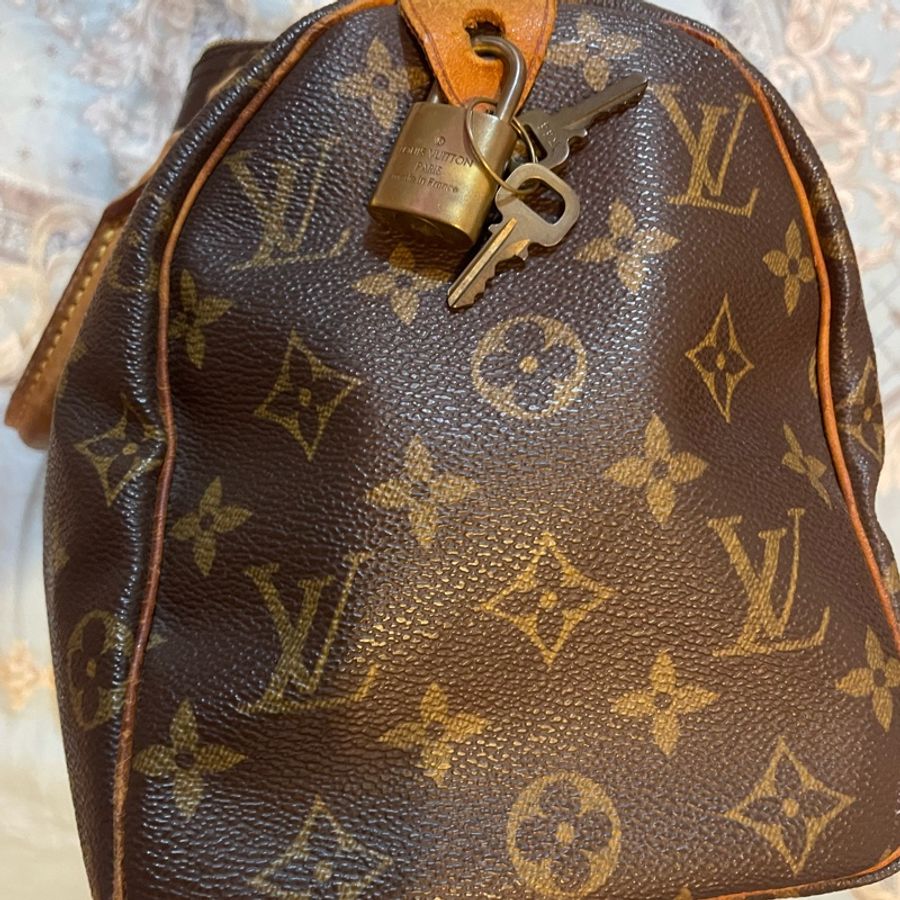 這款小巧優雅的Speedy 25以柔軟的Monogram帆布製成-37
