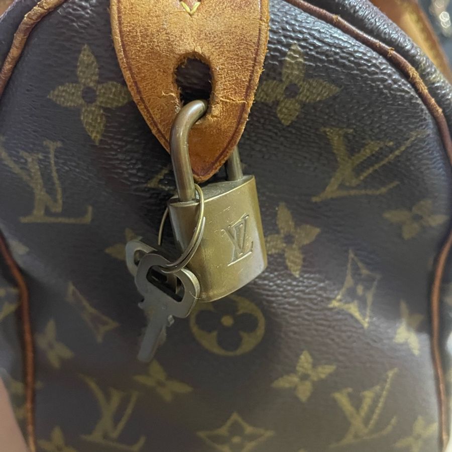 這款小巧優雅的Speedy 25以柔軟的Monogram帆布製成-48