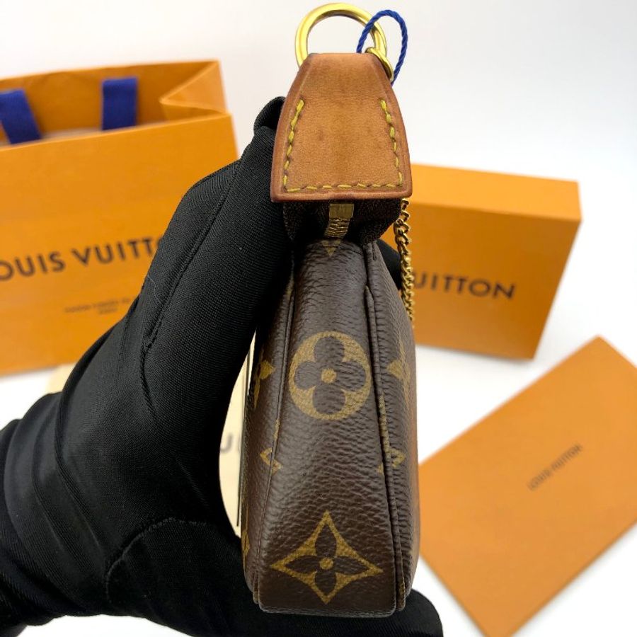 【新】Louis Vuitton 經典老花麻將包,LV,小廢包,鏈帶包,肩背包,手提包,宴會包,二手真品,正品,現貨-9