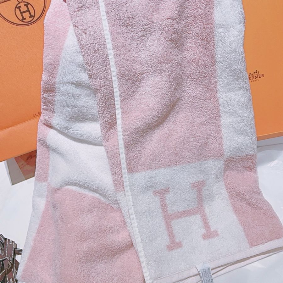 🐎愛馬仕Hermes🐎 Avalon嬰兒毛毯-寶寶粉色🩷👶🏻🩷-2