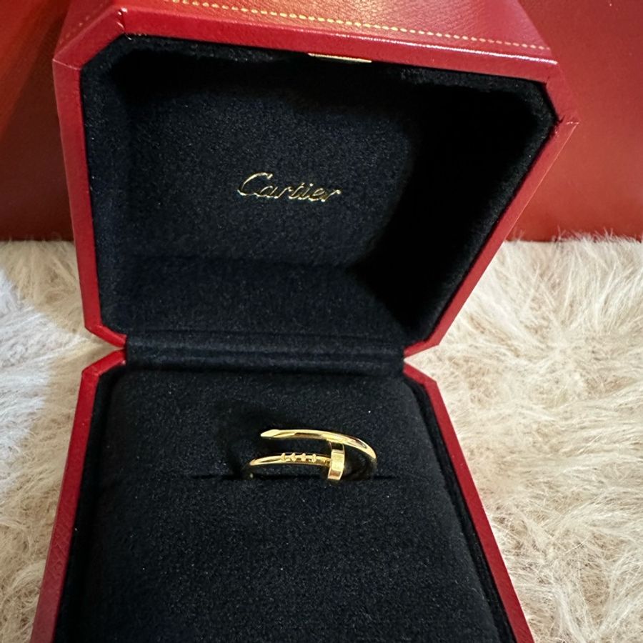 CARTIER JUSTE UN CLOU 釘子戒指 小型款-2
