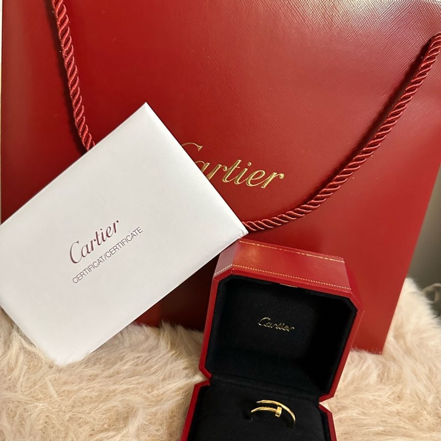 CARTIER JUSTE UN CLOU 釘子戒指 小型款-3