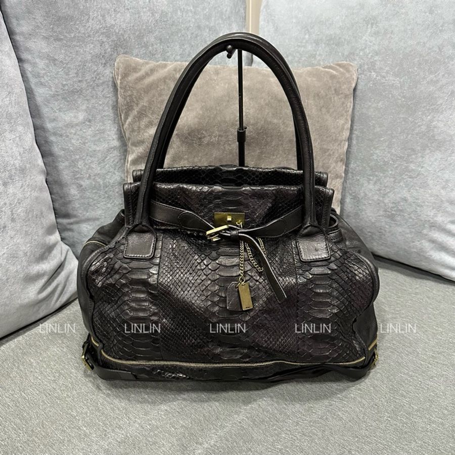 二手Chloe 蛇皮肩背包-0