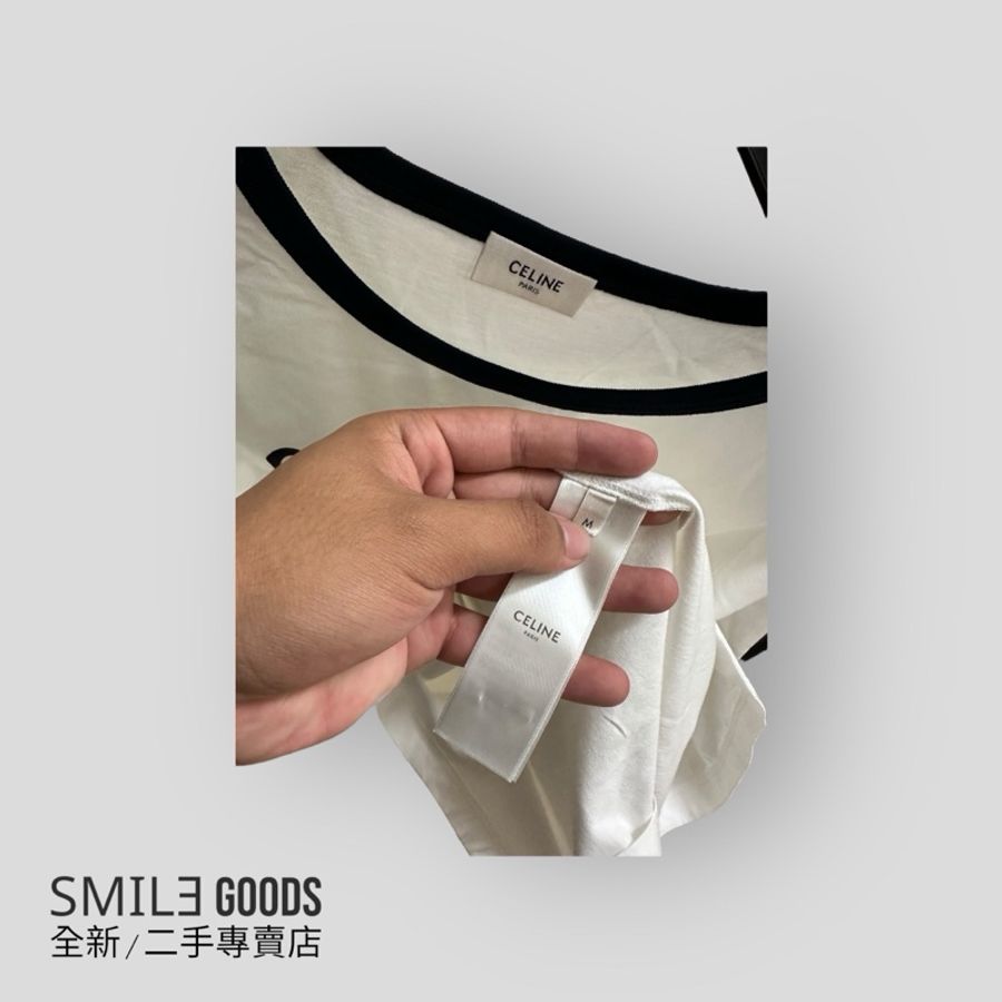 [SMILE] Celine 經典凱旋門logo 短袖-3