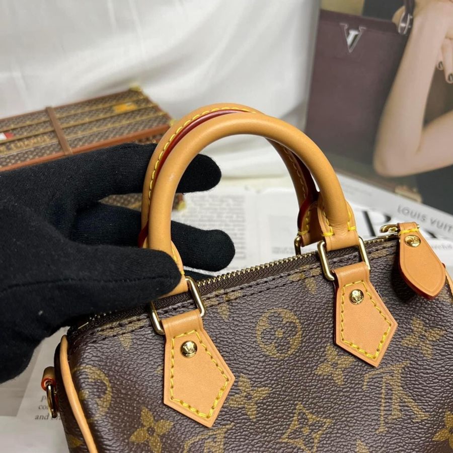 LV Nano speedy M81085 新款(背帶可調)-3