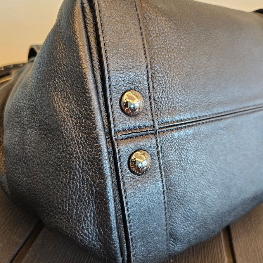 Burberry blue label hobo包-13