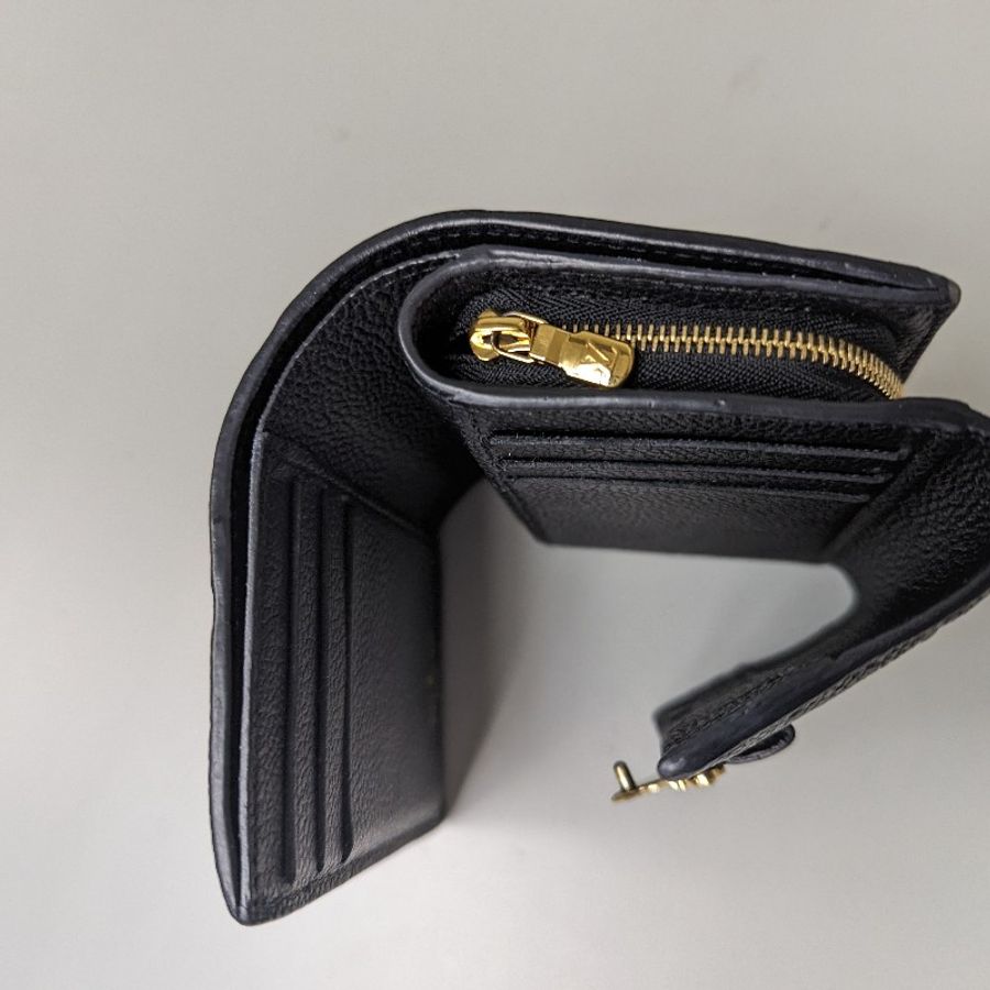 LV Metis 路易威登黑色牛皮壓紋短夾，慕尼黑購入，法國製造-16
