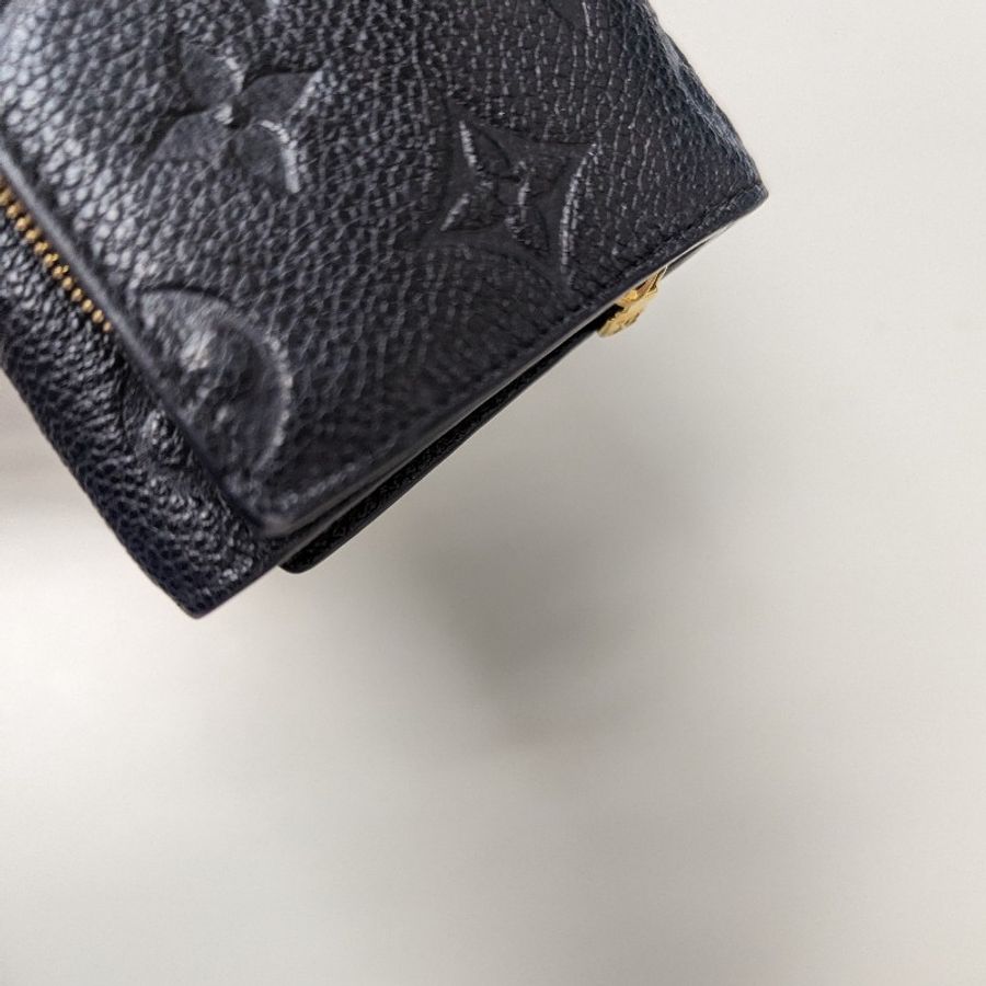 LV Metis 路易威登黑色牛皮壓紋短夾，慕尼黑購入，法國製造-8