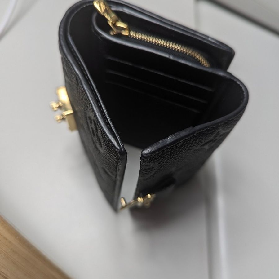 LV Metis 路易威登黑色牛皮壓紋短夾，慕尼黑購入，法國製造-13