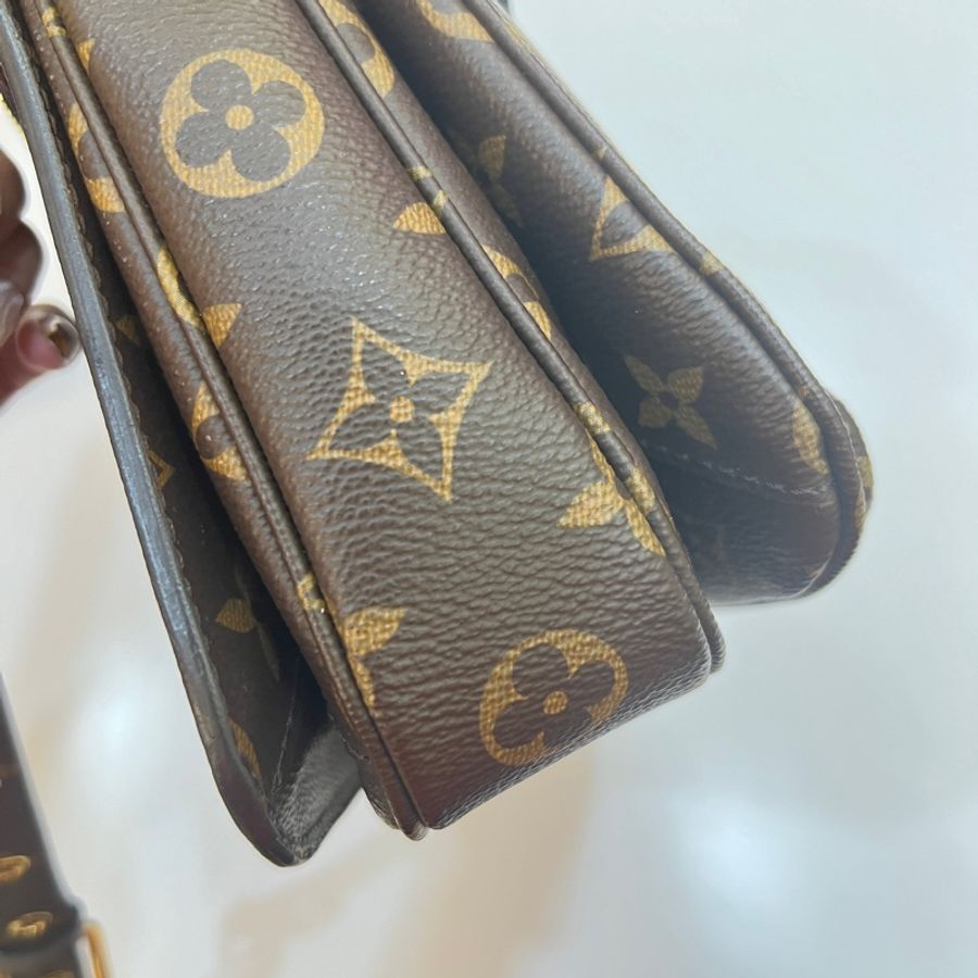 LOUIS VUITTON Pochette Metis 老花郵差兩用包 M44875-9