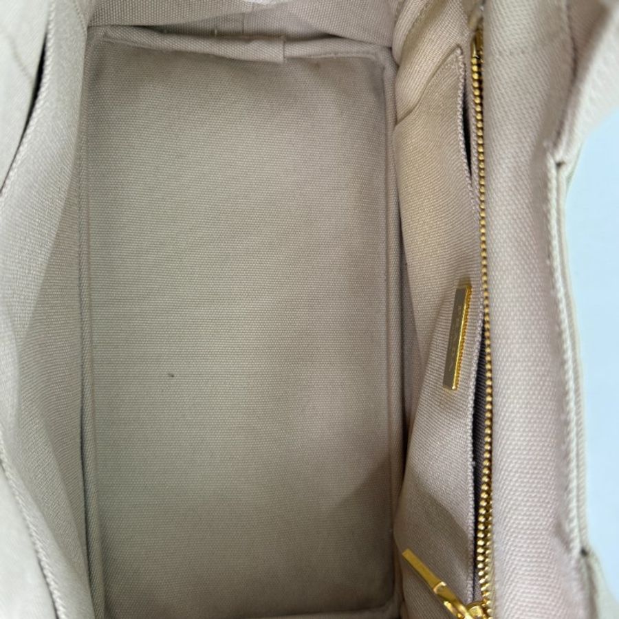 Prada Canapa Handbag in Brown 帆布袋-10