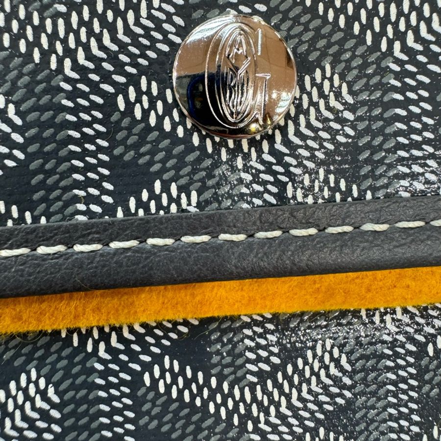 ✨持有正品正貨標籤公司✨ Goyard 灰色hobo淺藍色心-4