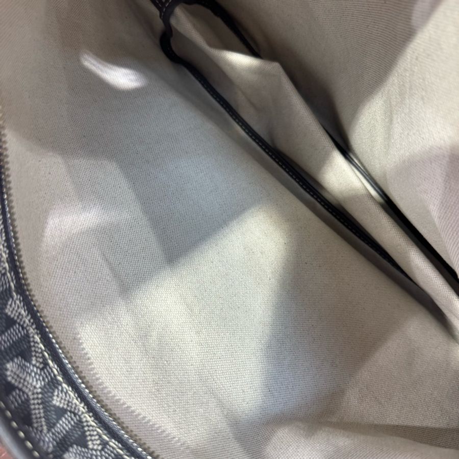 ✨持有正品正貨標籤公司✨ Goyard 灰色hobo淺藍色心-6