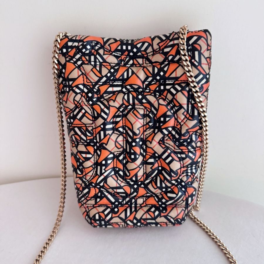 便宜賣 Burberry 質感小包 TB bag 斜背包肩背包金鏈-1