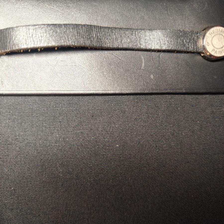 ✨馬年成為養馬人🔥Hermès Hermes herbag cabas 40 vintage bag 愛馬仕 黑色 大托特包 帆布包 手袋 側揹包 手提包 媽媽包 上班族 電腦包 筆電包 公事包-41
