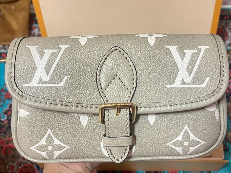 lv Nano Diane 小法棍 大象灰 m83300-1