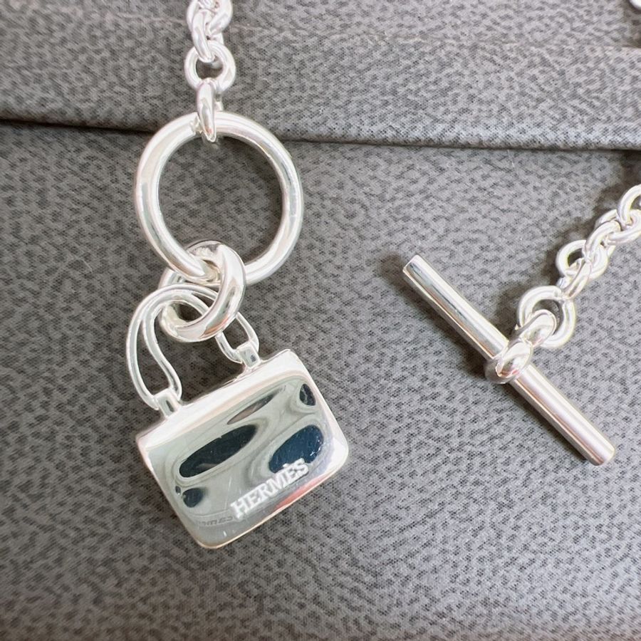 Hermes amulettes constance bracelet 康康銀手鏈-3