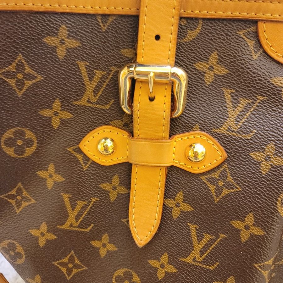 ♥520優惠♥Louis Vuitton LV M40146 PALERMO GM 肩背 手提兩用包-2