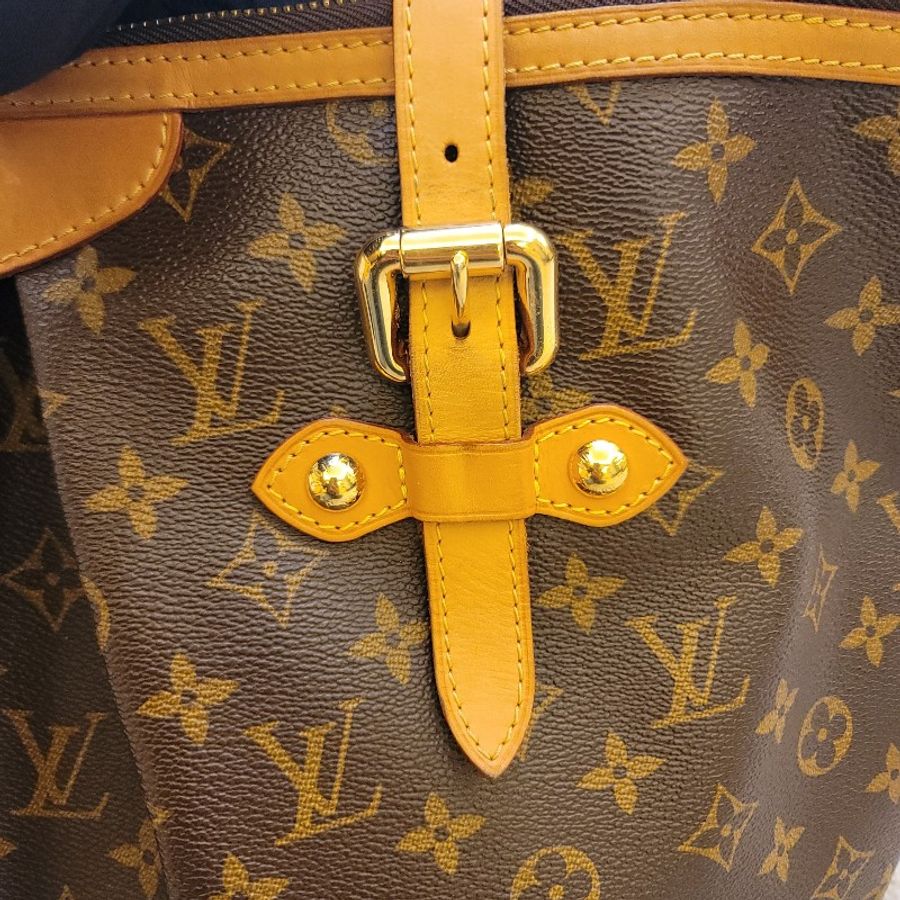 ♥520優惠♥Louis Vuitton LV M40146 PALERMO GM 肩背 手提兩用包-10