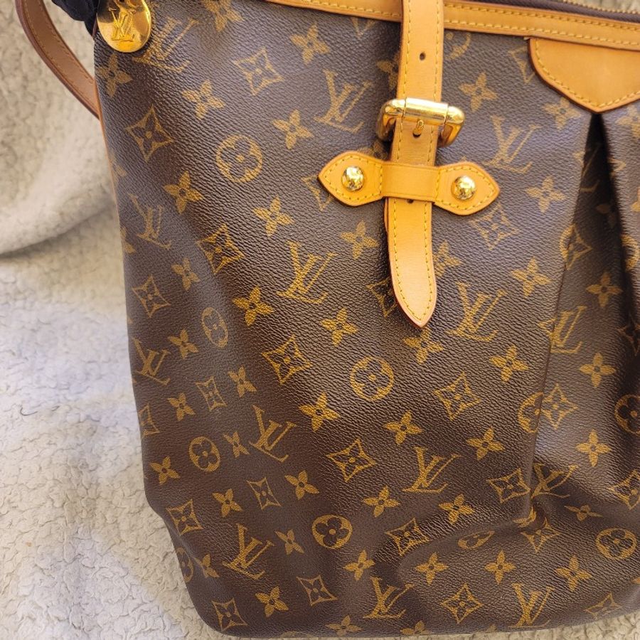 ♥520優惠♥Louis Vuitton LV M40146 PALERMO GM 肩背 手提兩用包-12