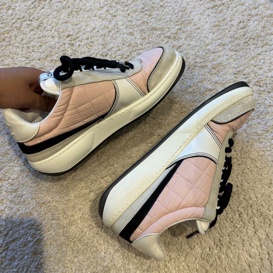 Chanel 熊貓粉色球鞋 爆款 36-5