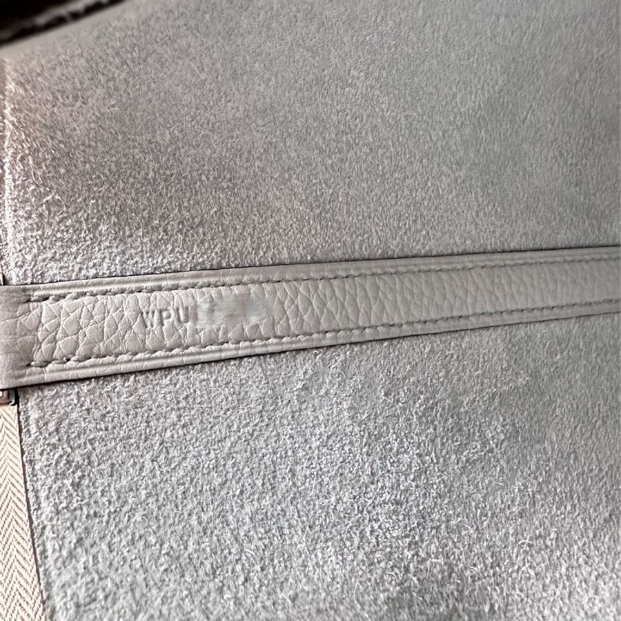 Hermes Picotin 18 聖杯藍X銀扣W刻-14