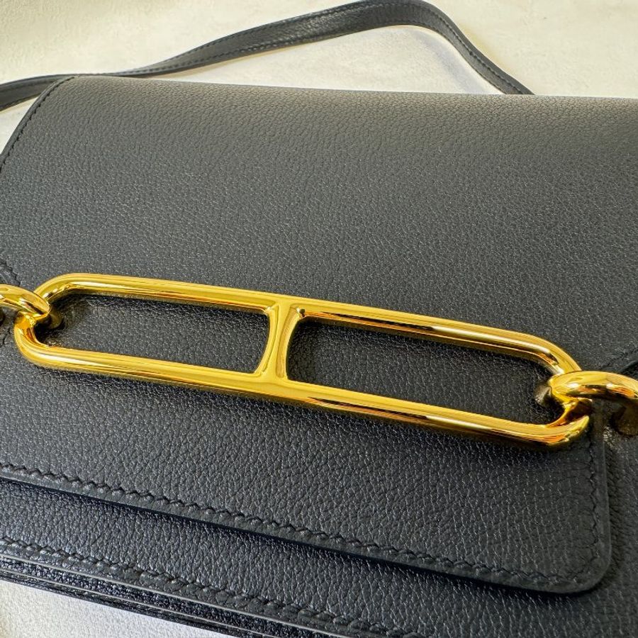 Hermès Roulis Mini 愛馬仕豬鼻子包-8