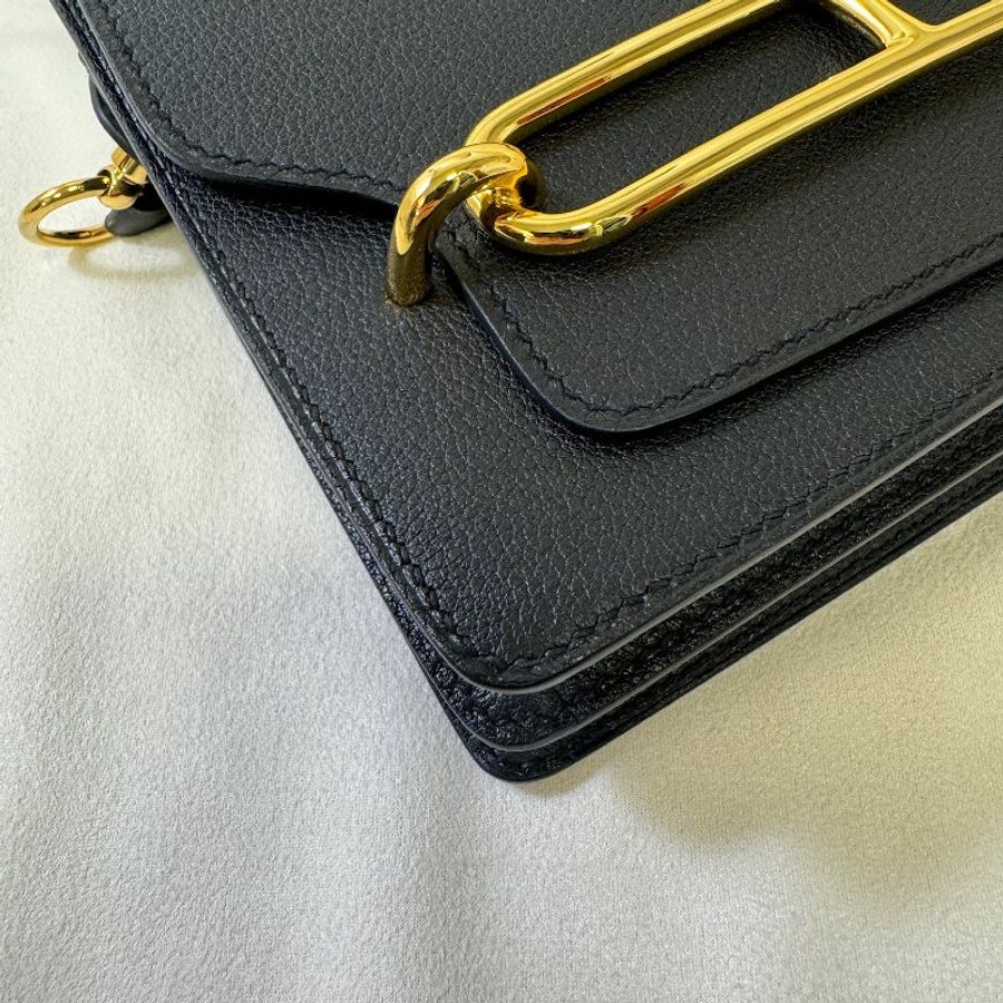 Hermès Roulis Mini 愛馬仕豬鼻子包-14