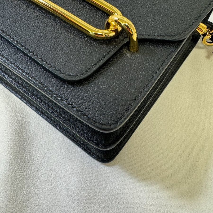 Hermès Roulis Mini 愛馬仕豬鼻子包-15
