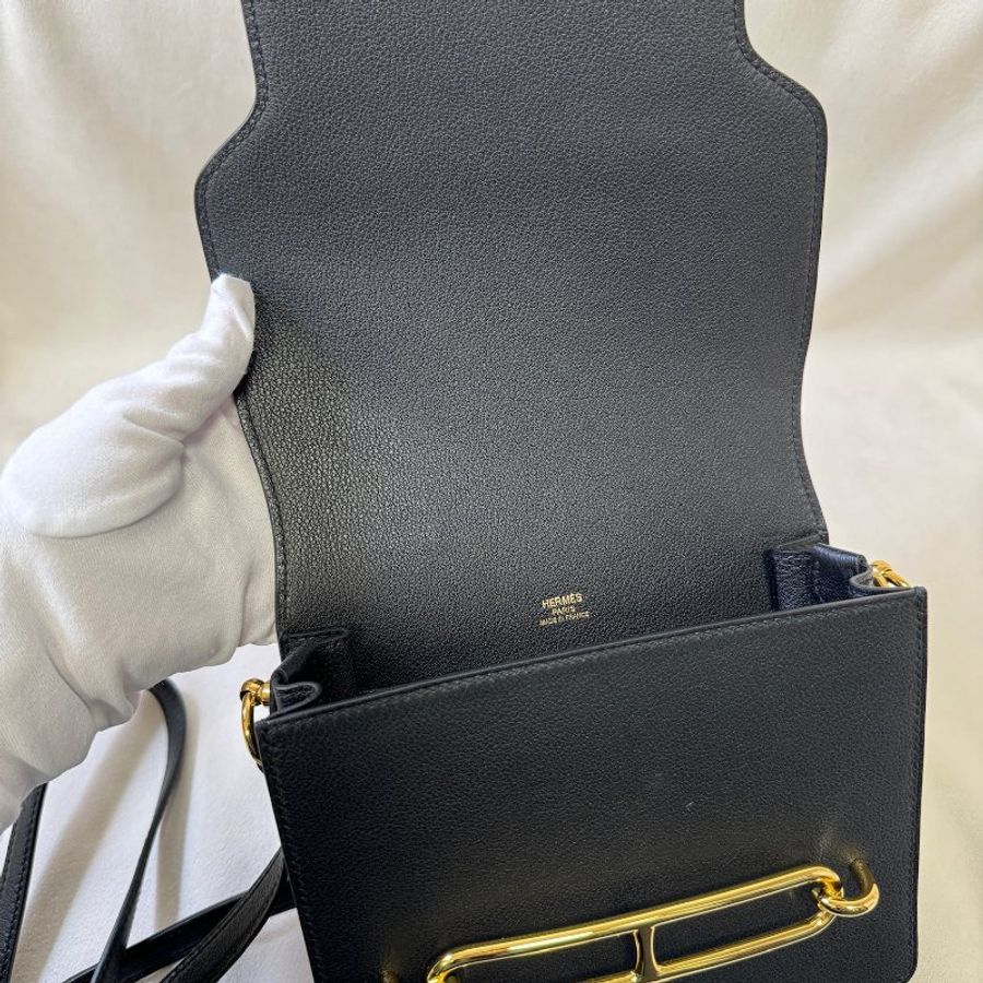 Hermès Roulis Mini 愛馬仕豬鼻子包-18