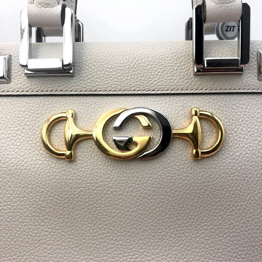 【出清價】GUCCI 經典ZUMI系列馬銜釦兩用包，氣質款，側背包，肩背包，手提包，OL包，公事包，逛街包，二手真品，現貨-8