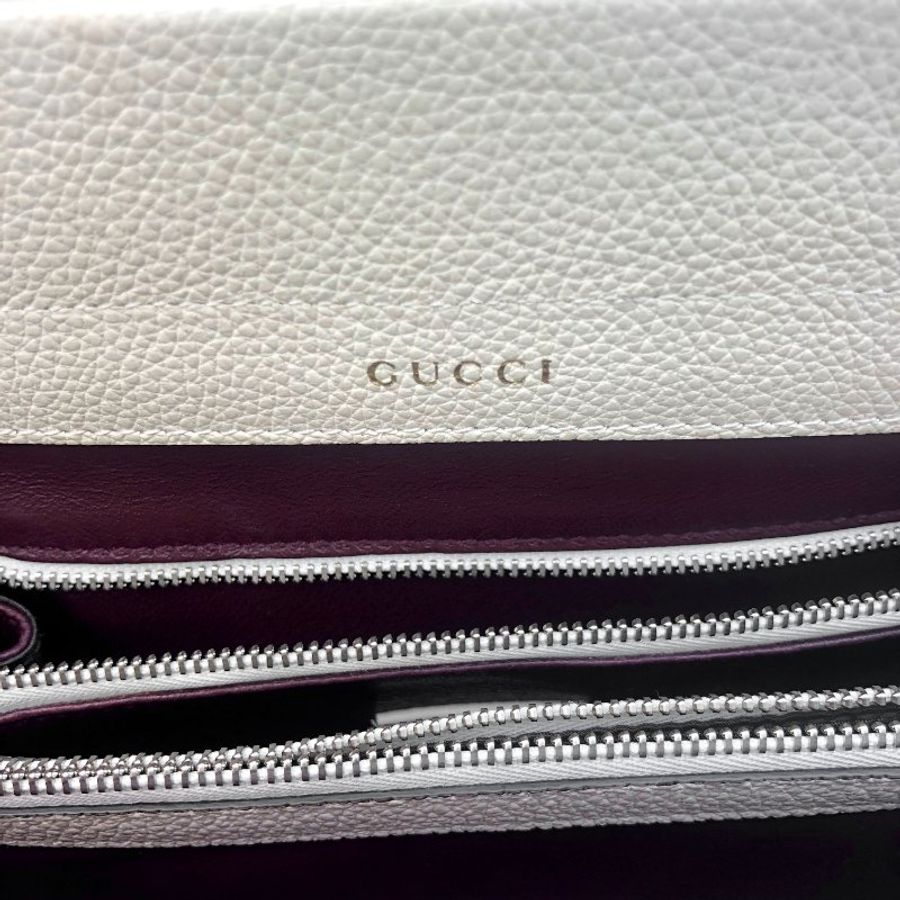 【出清價】GUCCI 經典ZUMI系列馬銜釦兩用包，氣質款，側背包，肩背包，手提包，OL包，公事包，逛街包，二手真品，現貨-15