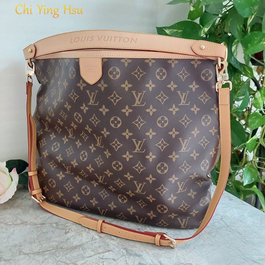 LV Delightful ( MM /中)二手9.5新🎀已保留🎀 M40353 肩背包-0